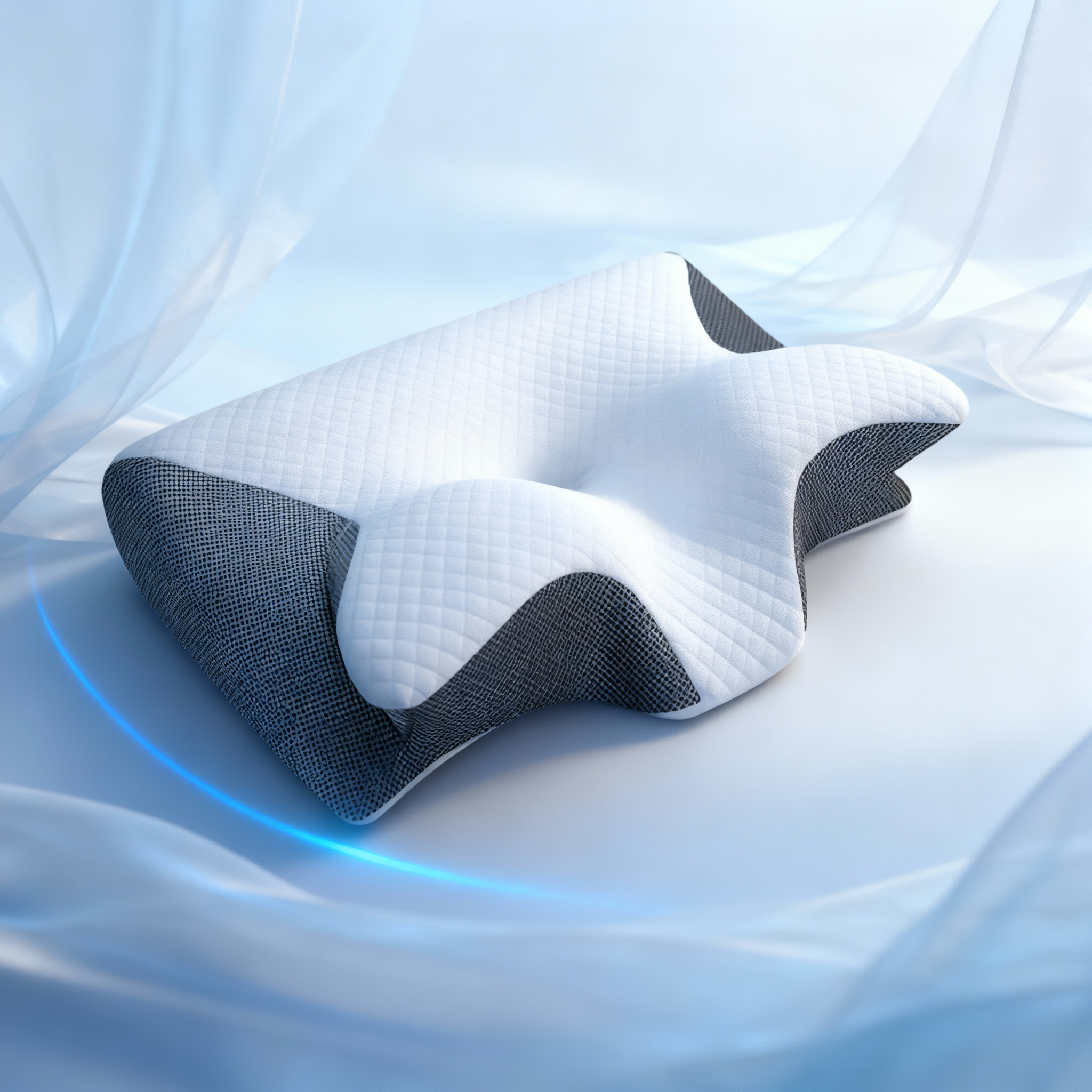 Neversleepless® Ergonomic Butterfly Pillow